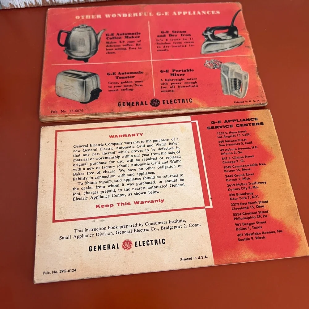 General Electric vintage general